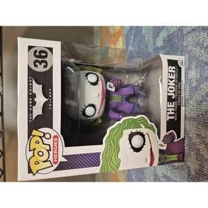 Funko Pop! Heroes The Joker Vinyl Figure #36 The Dark Knight Trilogy